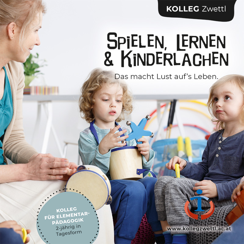 BBS Zwettl - Kolleg - Spielen, Lernen & Kinderlachen